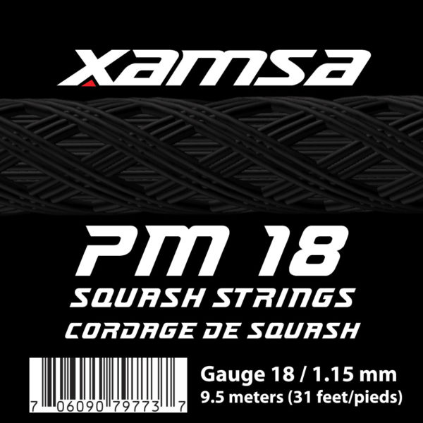 Xamsa PM 18 Squash Strings 9.5 meters